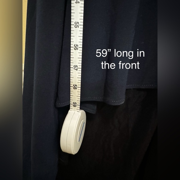 Navy Blue Bodycon Gown with gemstone detail - Picture 8 of 13